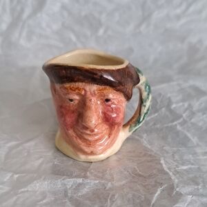 Handpainted Miniature Lancaster & Sandland Ceramic Toby Jug